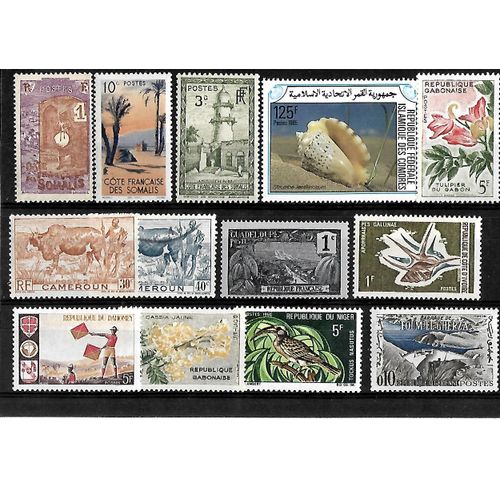 Communauté Française -Lot De 13 Timbres Neufs**-Gomme Intacte-1 Er Choix