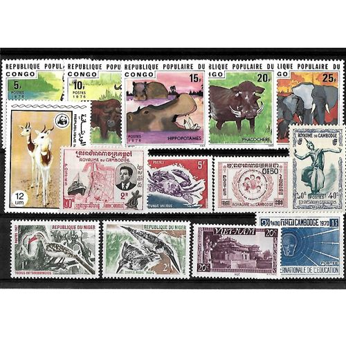 Communauté Française -Lot De 14 Timbres Neufs**-Gomme Intacte-1 Er Choix