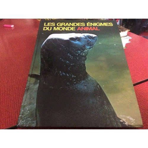 Les Grandes Enigmes Du Monde Animal Les Animaux Marins (Français) Cartonné 