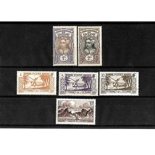 Océanie-Lot De 6 Timbres Neufs**-Gomme Intacte- 1 Er Choix