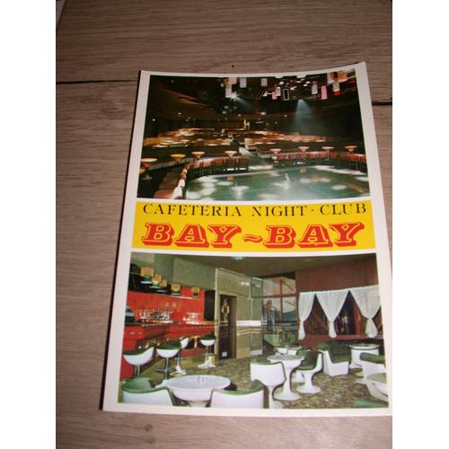 Carte Postale Ancienne Cafeteria Night Club Andore Baybay