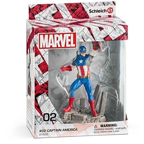 Schleich Marvel Captain America Diorama Character
