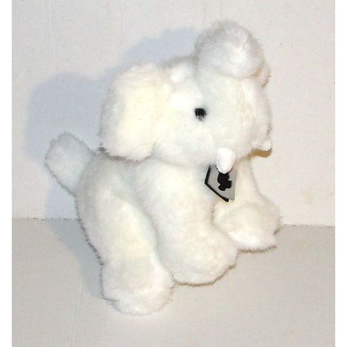 Peluche Elephant Blanc Alaska Histoire D'ours