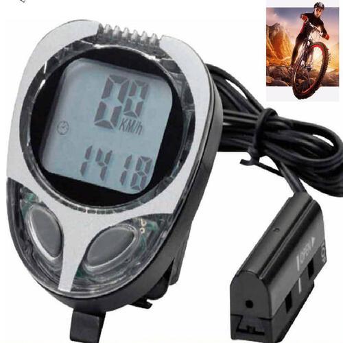 Compteur Vélo Bike Vtt Odomètre Chronomètre Indicateur