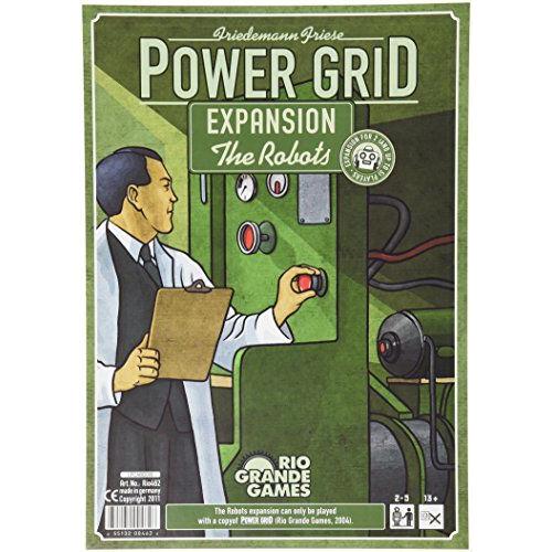 Rio Grande Games Power Grid The Robots Expansion