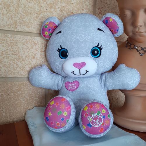 Tomy: Doudou Ours Gris En Tissu *36 Cm