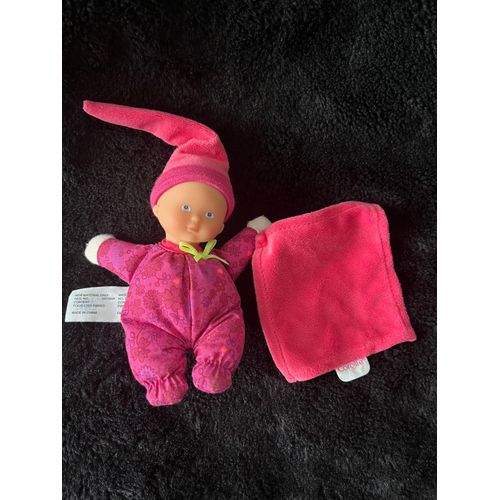 Bébé Baigneur Rose Et Son Mouchoir Corolle 17 Cm