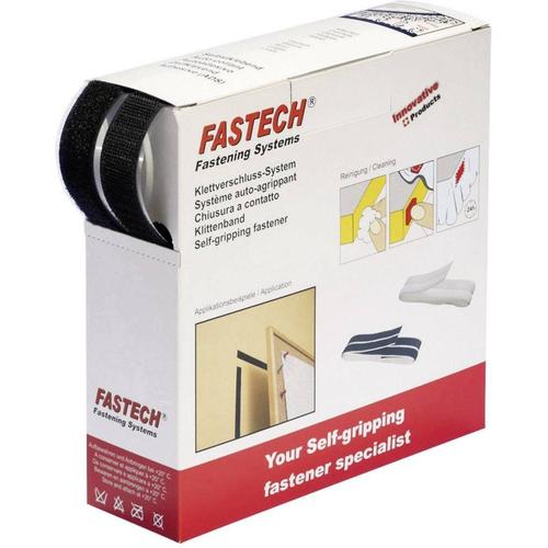 Fastech Klettver. 25m Box H/L 30mm noir