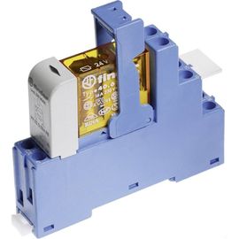 Bloc relais Finder 48.52.8.024.0060 Tension nominale: 24 V/AC Courant de commutation (max.): 8 A 2 inverseurs (RT) 1 pc(