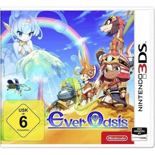 Nintendo 3ds Ever Oasis Import Allemand