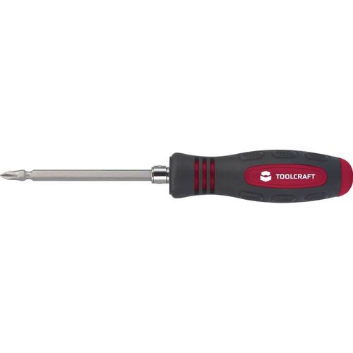 Tournevis porte-embouts TOOLCRAFT 1611630 vis à fente, vis Phillips, vis Pozidriv 1 set