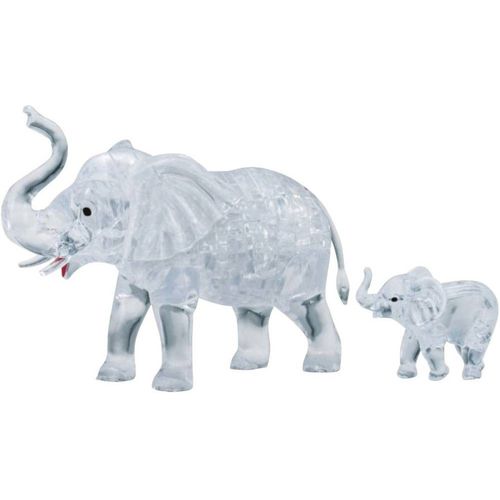 Puzzle 46 Pièces 3d Crystal Puzzle - Eléphants