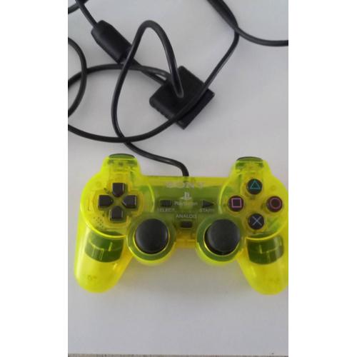 Manette Ps2 Officielle Jaune