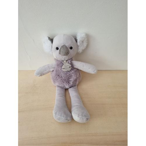 Doudou Koala Gris Histoire D'ours