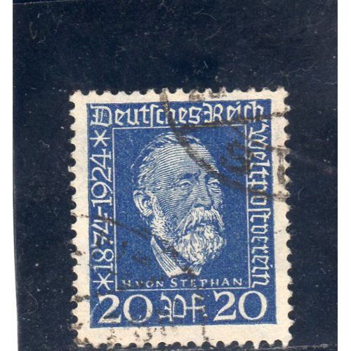 Timbre-Poste DAllemagne (Cinquantenaire De LUnion Postale Universelle)