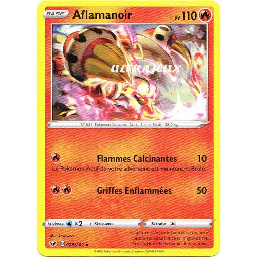 Pokémon - 26/202 - Eb01 - Epée Et Bouclier 1 - Aflamanoir - Peu Commune