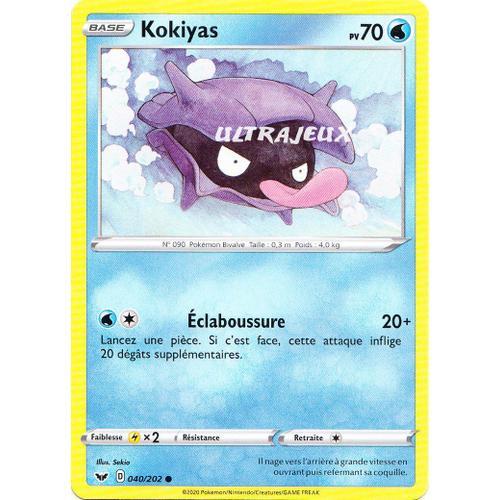 Pokémon - 40/202 - Eb01 - Epée Et Bouclier 1 - Kokiyas - Commune