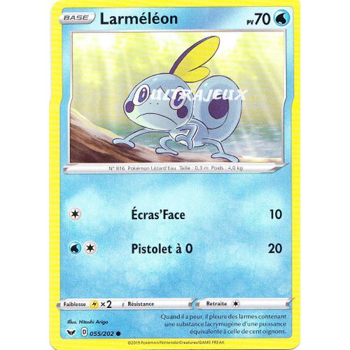 Pokémon - 55/202 - Larméléon - Eb01 - Epée Et Bouclier 1 - Commune