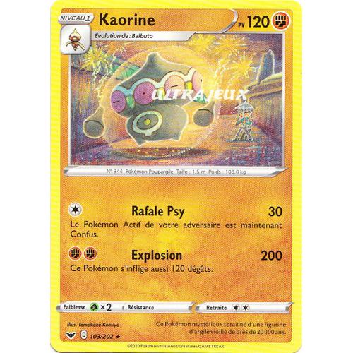 Pokémon - 103/202 - Kaorine - Eb01 - Epée Et Bouclier 1 - Rare