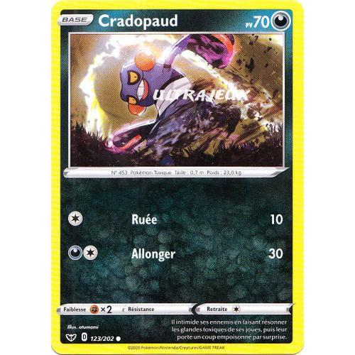 Pokémon - 123/202 - Cradopaud - Eb01 - Epée Et Bouclier 1 - Commune