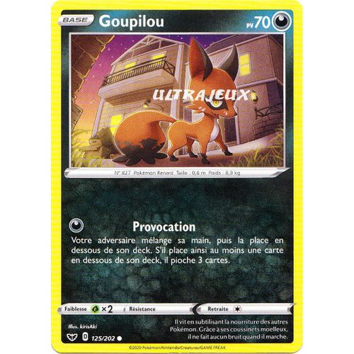 Pokémon - 125/202 - Eb01 - Epée Et Bouclier 1 - Goupilou - Commune