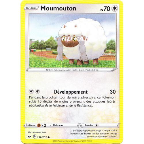 Pokémon - 152/202 - Moumouton - Eb01 - Epée Et Bouclier 1 - Commune