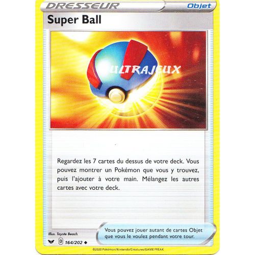 Pokémon - 164/202 - Eb01 - Epée Et Bouclier 1 - Super Ball - Peu Commune