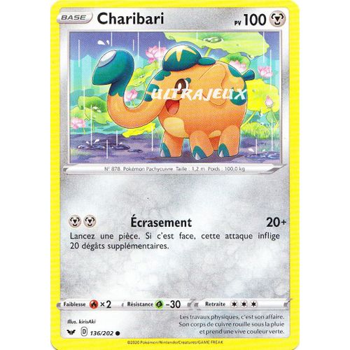 Pokémon - 136/202 - Eb01 - Epée Et Bouclier 1 - Charibari - Commune