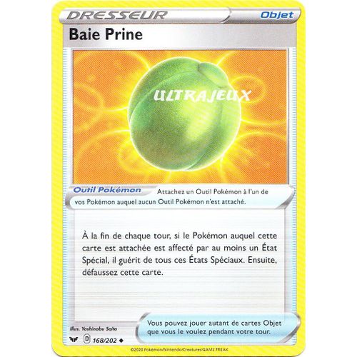 Pokémon - 168/202 - Eb01 - Epée Et Bouclier - Baie Prine - Peu Commune