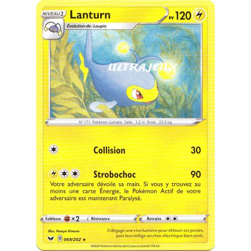 Pokémon - 69-R/202 - Lanturn - Reverse