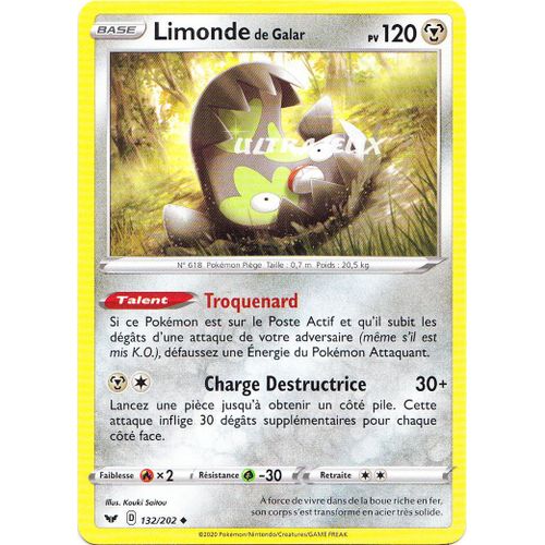 Pokémon - 132-R/202 - Limonde De Galar - Reverse