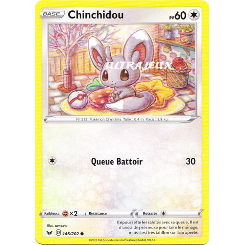 Pokémon - 146-R/202 - Chinchidou - Reverse