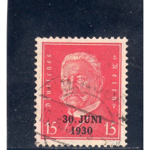 Timbre-Poste DAllemagne (Evacuation De Mayence Par Les Alliés)