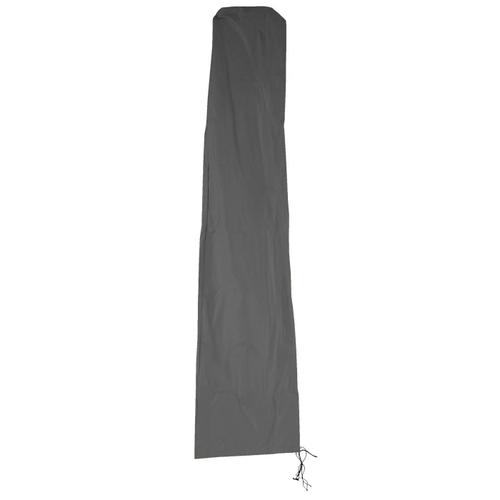 Housse De Protection Hwc Pour Parasol Déporté 4m, Fermeture Éclair   Anthracite