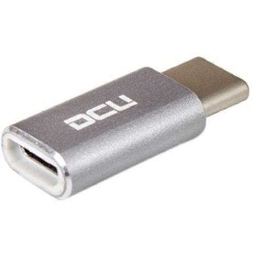 dcu tecnologic adapter type c to micro usb noir