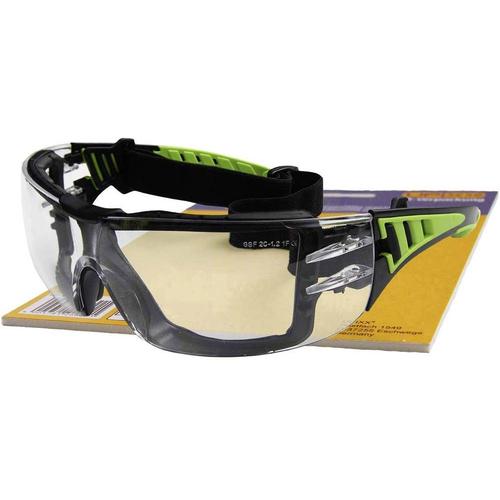 Lunettes de protection Upixx 26792SB noir, vert 1 pc(s)