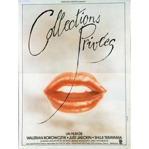 Collections Privées - Véritable Affiche De Cinéma Pliée - Format 60x80 Cm - De Walerian Borowczyk, Just Jaeckin, Shûji Terayama Avec Roland Blanche, Laura Gemser, Catherine Gandois - 1978