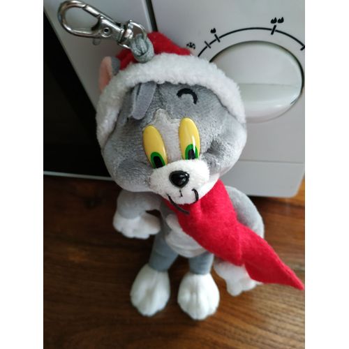 Porte clés chat Tom GIOCATOLLI SICURI Tom et Jerry Looney Tunes Ferrero Noël 20 cm