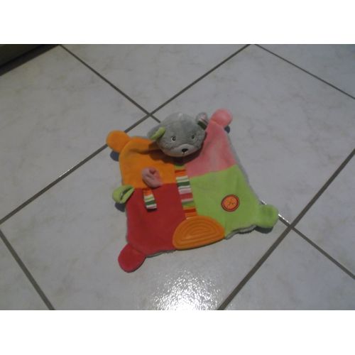Doudou Plat Ours Tigex
