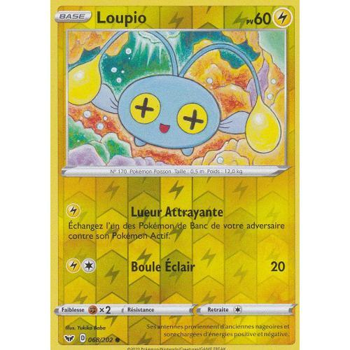 Carte Pokemon - Loupio - 068/202 - Reverse - Épée Et Bouclier