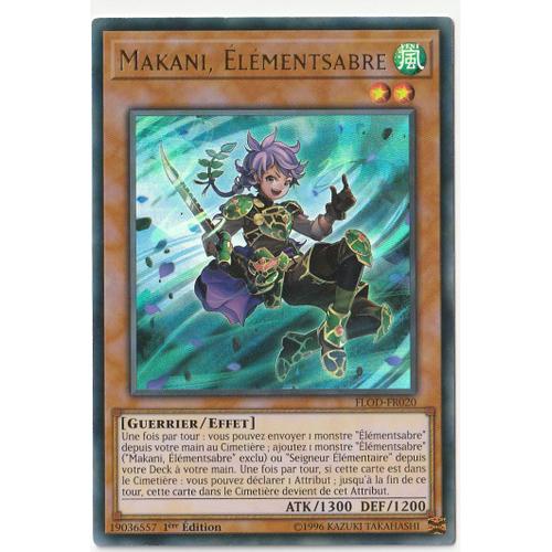 Yu-Gi-Oh! - Flod-Fr020 - Makani, Élémentsabre - Ultra Rare