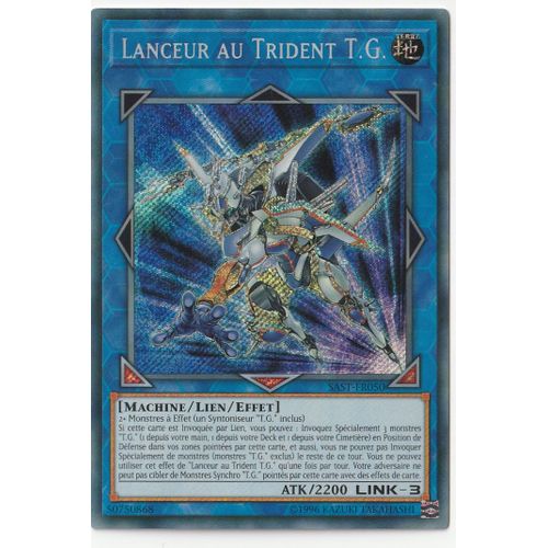 Yu-Gi-Oh! - Sast-Fr050 - Lanceur Au Trident T.G. - Secret Rare