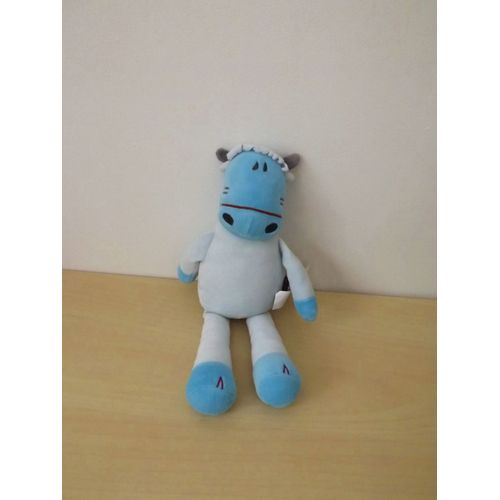 Doudou Vache Bleu Marèse