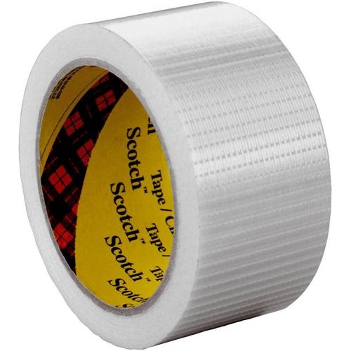 3M 89592550 Filament-Klebeband Scotch® Transparent (L x B) 50m x 25mm 1 Rolle(n)