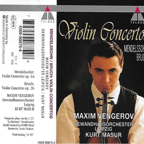 Maxim Vengerov/ Violin Consertos