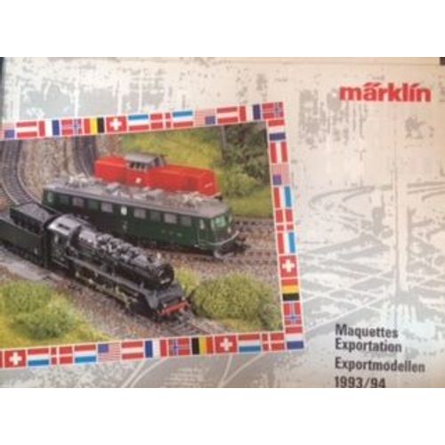 Catalogue Marklin 1993/94 Special Export-Marklin