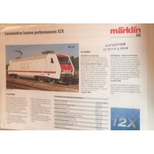Fiche Tecchnique Db 12x-Marklin