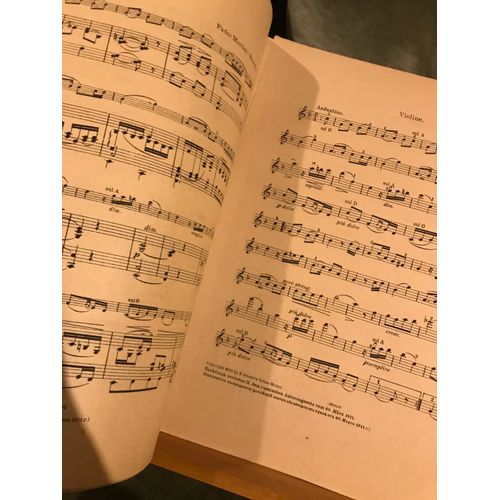 Padre Martini Andantino Partition Violon Piano Édition Fritz Kreisler Schott