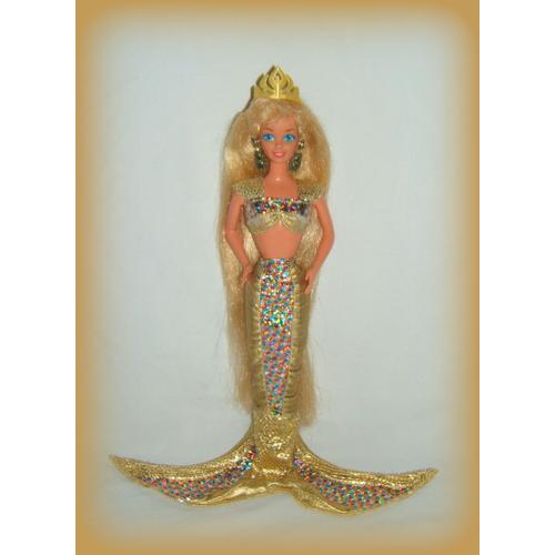 Poupée Barbie Vintage - Jewel Hair Mermaid - Mattel 1995 -