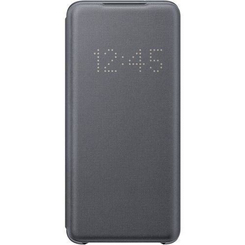 Samsung Led View Cover Ef-Ng980 - Étui À Rabat Pour Téléphone Portable - Gris - Pour Galaxy S20, S20 5g